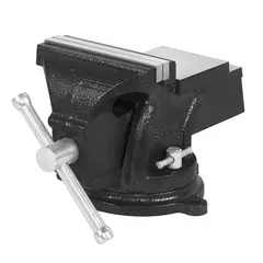 PRETUL - Prensa de Banco Profesional Giratoria de 5 Pulgadas