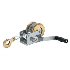 TRUPER - Malacate De Manivela Con Capacidad 300 Kg, Cable 7 Metros