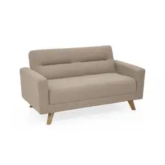 HOGAR VENECIA - Sofa barza 2p plata 83x150x82 diseño elegante