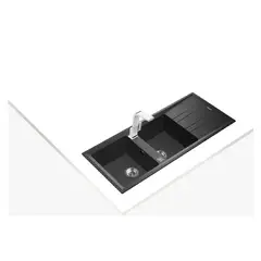 TEKA - Lavaplatos Stone 80 2c1e Tg Negro Carbón