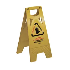 ESTRA - Señal de Prevención Amarillo - Área en Mantenimiento-Ecológico