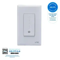 VTA PLUS - Interruptor Inteligente Sencillo Dimerizable Switch Iot Vta
