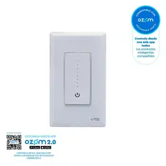 VTA PLUS - Interruptor Inteligente Sencillo Dimerizable Switch Iot Vta