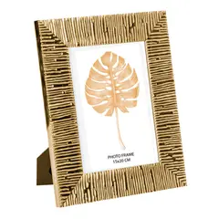 undefined - Portarretrato Marco Para Foto Plástico 10x15 Cm Oro Kioto