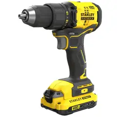 STANLEY - Taladro 1/2 Pulgada Atornillador 20V Brushless 2 Baterías