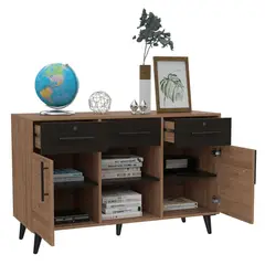 RTA DESIGN - Archivador Bilbao Rta Miel Wengue 75X116,8X45,6