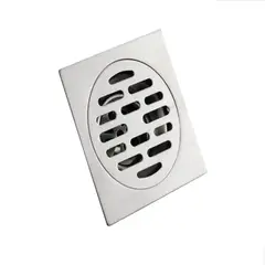 CCOL - Sifon Desagüe Piso Acero 304 Inox Antiolor-anticucarachas