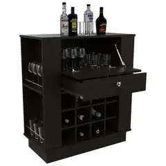 RTA DESIGN - Mueble Bar New York Rta Wengue 91,5X82X39,5