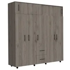 RTA DESIGN - Armario Montevideo 200X206X50 Bardolino Blanco