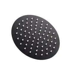 CCOL - Ducha Ultraslim Redonda 8" 20cm Negra
