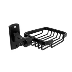 CCOL - Accesorio Baño Jabonera Rejilla Negro Noord