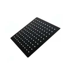 CCOL - Ducha Ultraslim Cuadrada 8" 20Cm Negra