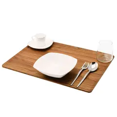 LEGNOART - Bandeja de Cena Pasto en Nogal 46 X 34 cm