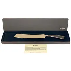SALADINI - Cuchillo Rebanador Acero Inoxidable Cuerno Bufa 9 Pulgadas