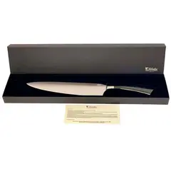 SALADINI - Cuchillo Profesional Acero Inoxidable Cuerno de Bufalo 9.8 Pulgadas