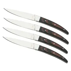 LEGNOART - Juego Cuchillos para Carne 4 Piezas Porthouse