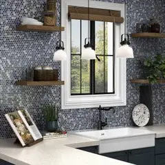 INTERMATEX - Malla Piso Pared Tech Penny Cloudy 30x30cm xUnidad