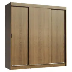 MADESA - Closet Reno 205X180X54 3 Puertas Corredizas Blanco