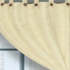 BYLMO - Cortina De Ojal Yacar Beige 265 Cm