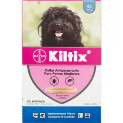 KI lIX - Collar Antiparasitario Para Perro Mediano Kiltix