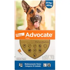 ADVOCATE - Antiparasitario Para Perro 40ml