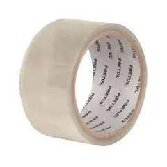 PRETUL - Cinta Ancha Transparente Uso Hogar De 40 Metros Y 48 Mm