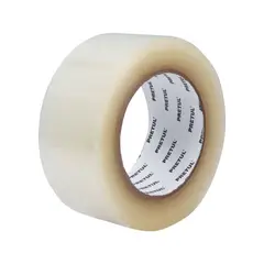 PRETUL - Cinta Ancha Transparente Uso Hogar De 150 Metros Y 48 Mm