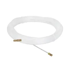 TRUPER - Sonda De Nylon De 15 Metros Con Puntas De Latón, Cable 1/8''