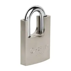 HERMEX - Candado De 50 Mm De Hierro Con Coraza Y 3 Llaves Anti-ganzúa