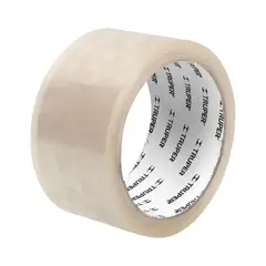 TRUPER - Cinta Ancha Transparente Profesional De 40 Metros Y 48 Mm