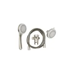 PLUMB PAK - Kit Ducha Teléfono 3 Vías 5 Configuraciones Niquel