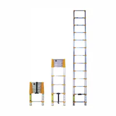 CORE DISTRIBUTION - Escalera Telescópica de Aluminio para Tareas Domésticas de Gran Alcance