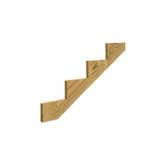 UNIVERSAL FOREST PRODUCTS - Zancas para Escalera 4 Escalones 120.65 cm