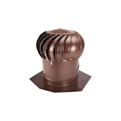 LOMANCO - Tubina y Unidad Base de 35,56 cm Aluminio Marrón