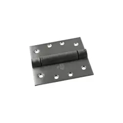 GENERICO - Bisagra con Resorte Acero Inoxidable 10,16 cm