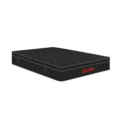 GENERICO - Colchón Doble Pullman Mohnblatt Euro U Negro 140X190