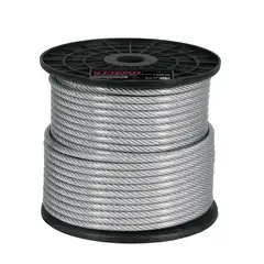 TRUPER - Guaya Acero Recubi Pvc 75 M 6 Mm Carga 2.540 Kg