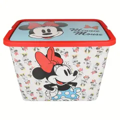 STOR - Caja Organizadora 23 Litros 28.7x38.7x27 Cm Minnie Vintage