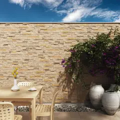 GENERICO - Pared Concreto Lienzo Venecia Alba (50x20 cm) caja X0.50 m2