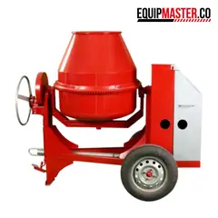 EQUIPMASTER - Mezcladora Concreto 1 Bulto 180 Litros/6.3 Ft³ Motor a Gasolina 6.5Hp