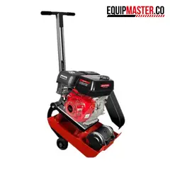EQUIPMASTER - Vibrocompactadora Rana Zanjera 50 X 30 cm Motor Gasolina Honda 6.5HP