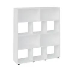 BERTOLINI - Biblioteca Librero Mdf 109X91X25 Blanco
