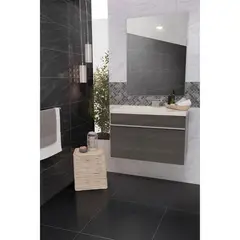 CORONA - Pared ceramica duomo negro 30x45cm cj1.89m2