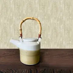 DECO DEPOT - Papel Colgadura 53 Cm X10 M Estuco Taupe Brillante