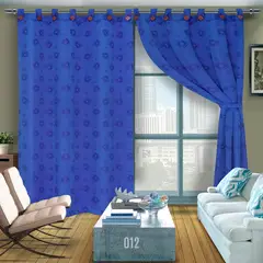 BYLMO - Cortina De Ojal Yacar Azul 265 Cm