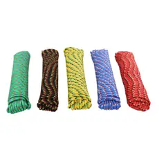 PROSOURCE - Set X 48 Cuerdas Trenzadas Diamante 9 mm X 30.48 m