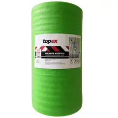undefined - Aislante Acustico 10mm 1.22x15m 18.3m2 Verde