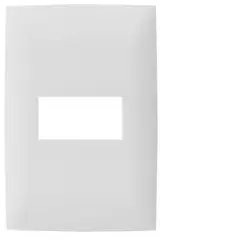 LEVITON - Tapa de Pared Sencilla Blanca Pla01-Bla Línea Cien