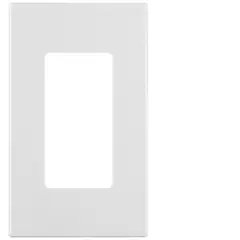LEVITON - Tapa de Pared Decora Sencilla 80301-Sw a Presion