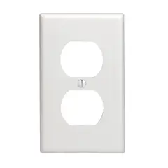 LEVITON - Tapa de Pared Marfil 86003 para Toma e Interruptor Doble